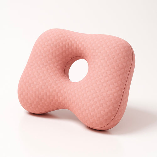 Oreiller avec trou ergonomique - spécial piercing & écouteurs